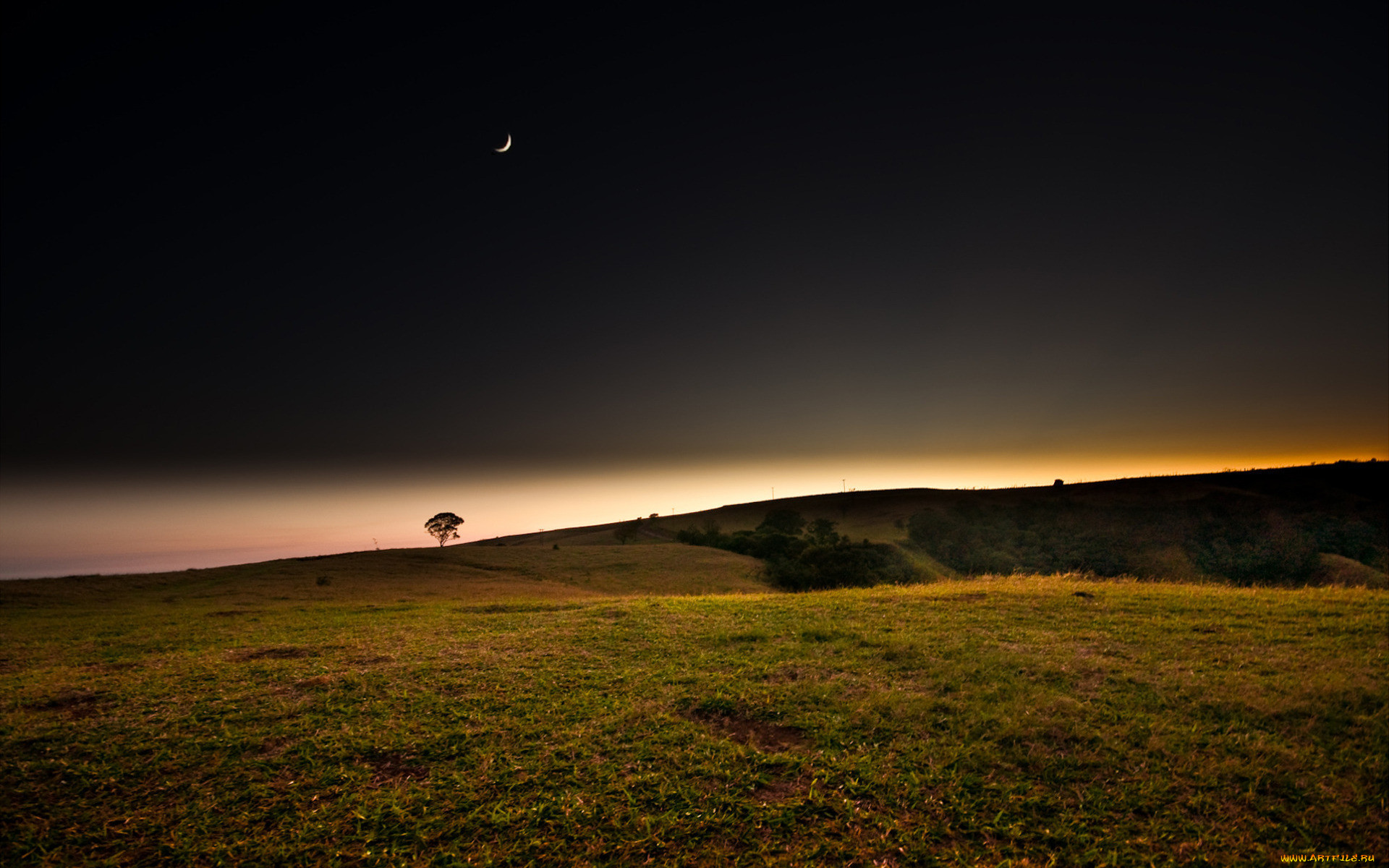 Куликово поле ночью